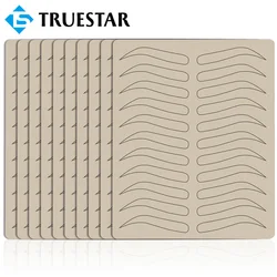 1/3/25PCS Eyebrow Tattoo Practice Skin Latex Rubber Fake Skins Microblading PMU Makeup Eyebrow Training Skin Tattoo Accessories