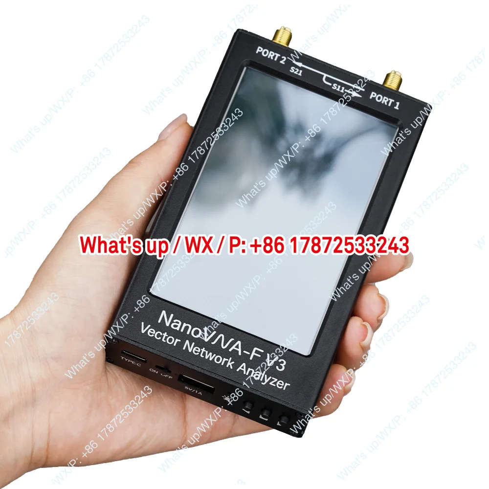 2023 New 6G Network Analyzer Nano VNA-F V3 Portable Vector Network Analyzer 1MHz-6GHz