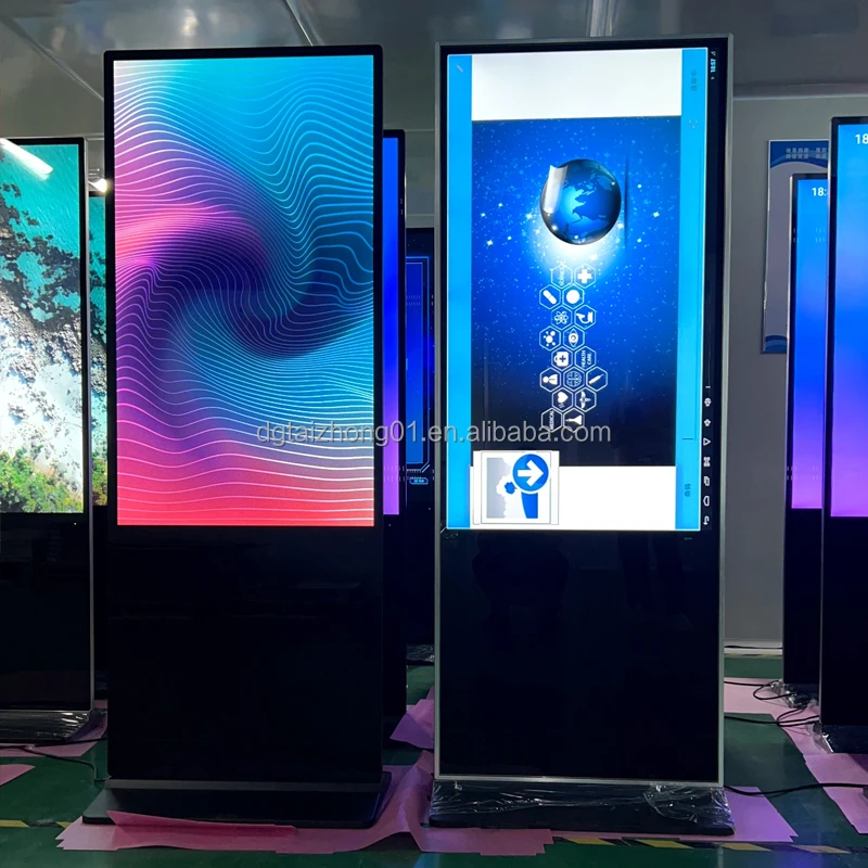 Factory Supply  LCD Display Android 11 4+32GB IR Touch Advertising Screen Digital Signage for Shopping Mall