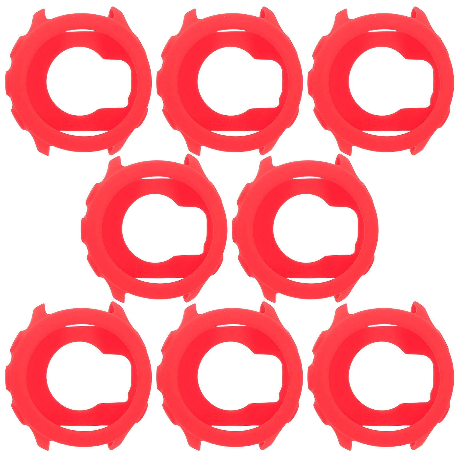 

8Pcs Protective Watch Shell Silicone Bumper Case for Forerunner 158 Easy Install Sport Wear Dust Sweat Resistant Cover