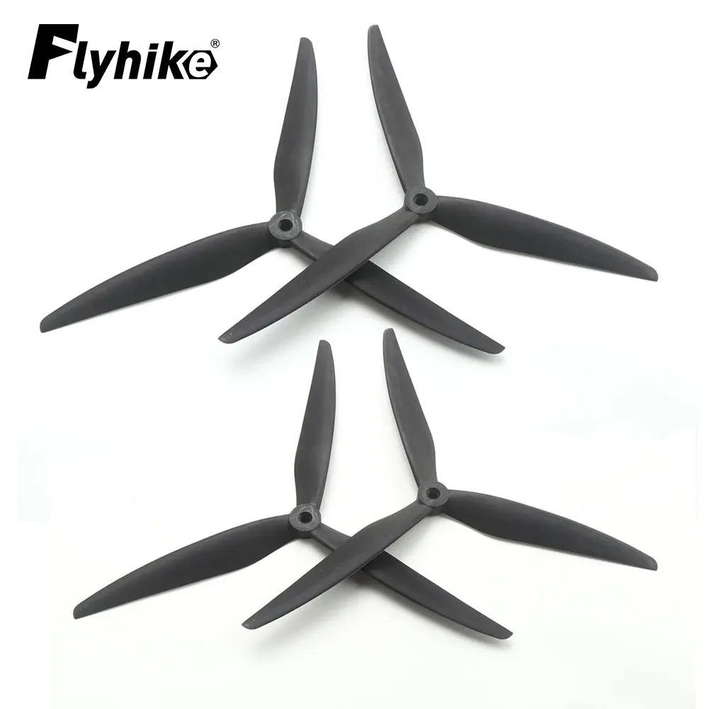 2Pairs Tracker 10 inch 1050-3 Propeller 3 Blade 1050 Tracker PC Glasvezel Carbon Nylon Props Multirotor vliegtuigen Drone Onderdelen