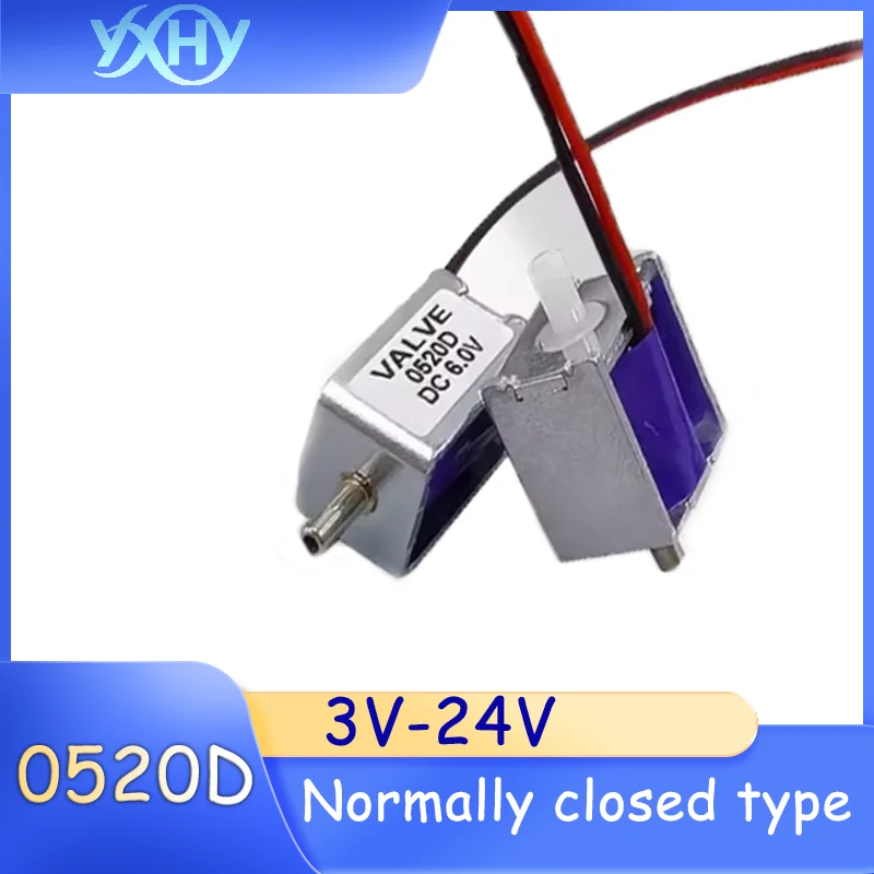 1개 마이크로 전자기 밸브 가스 밸브 일반적으로 닫힌 제어 밸브 흡기 및 배기용 DC 전자 밸브 12v 이중 위치