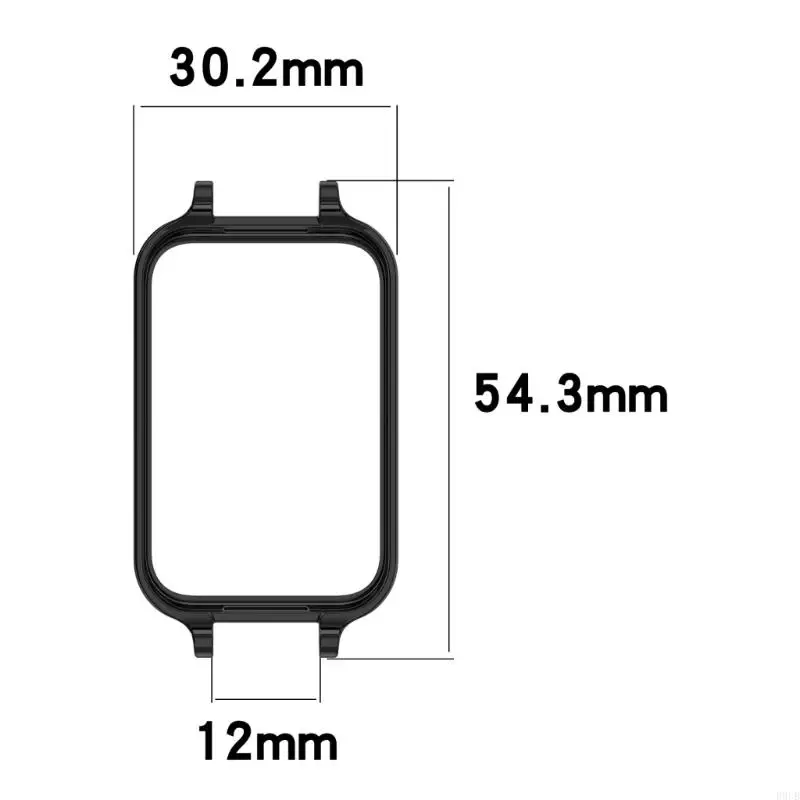 R9UB Full Coverage Cover Screen Film with 12mm Belt Dustproof Shell Case