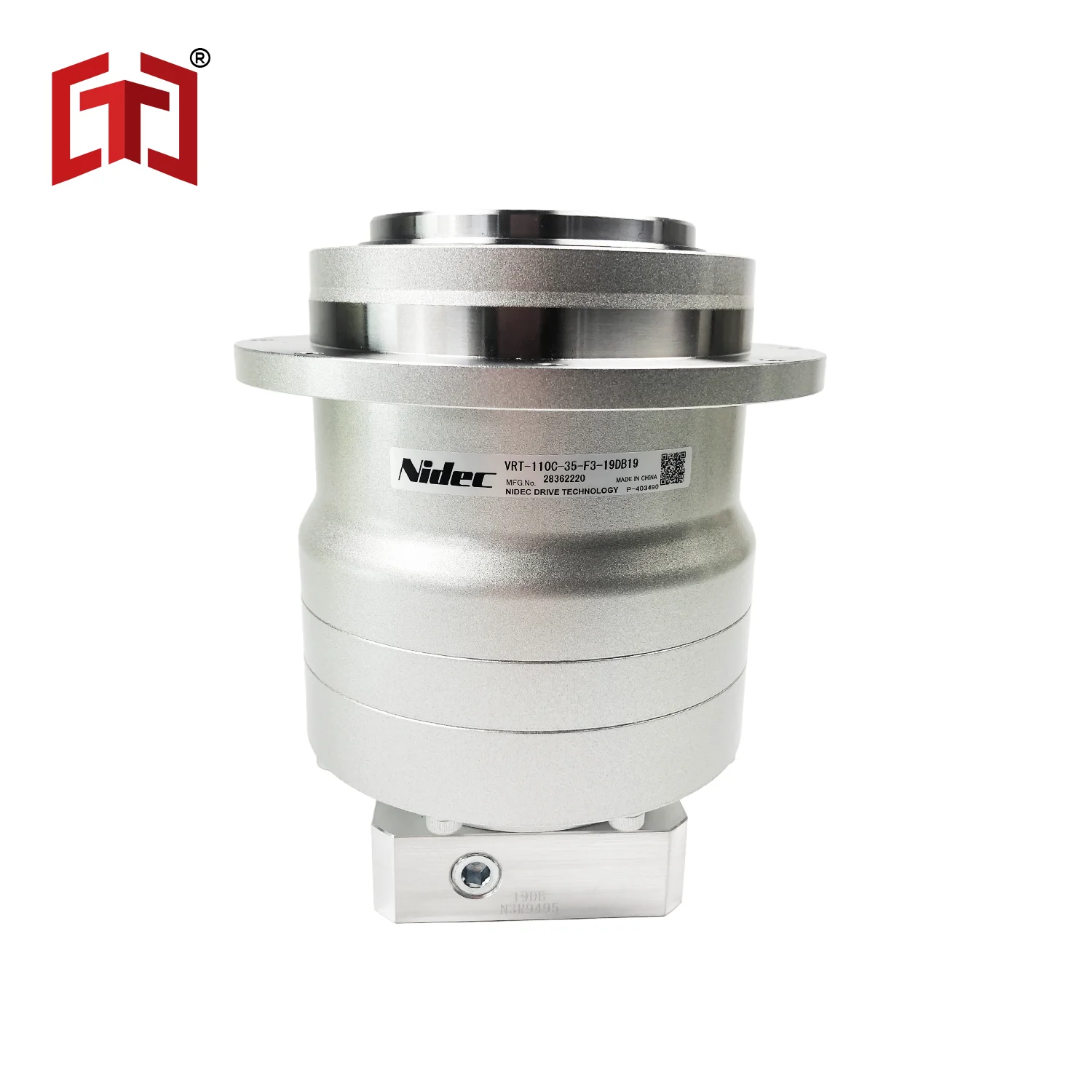 

Original Shimpo Nidec Reducer Gear Box Flange Type VRT Ratio35 for Cutting Machine