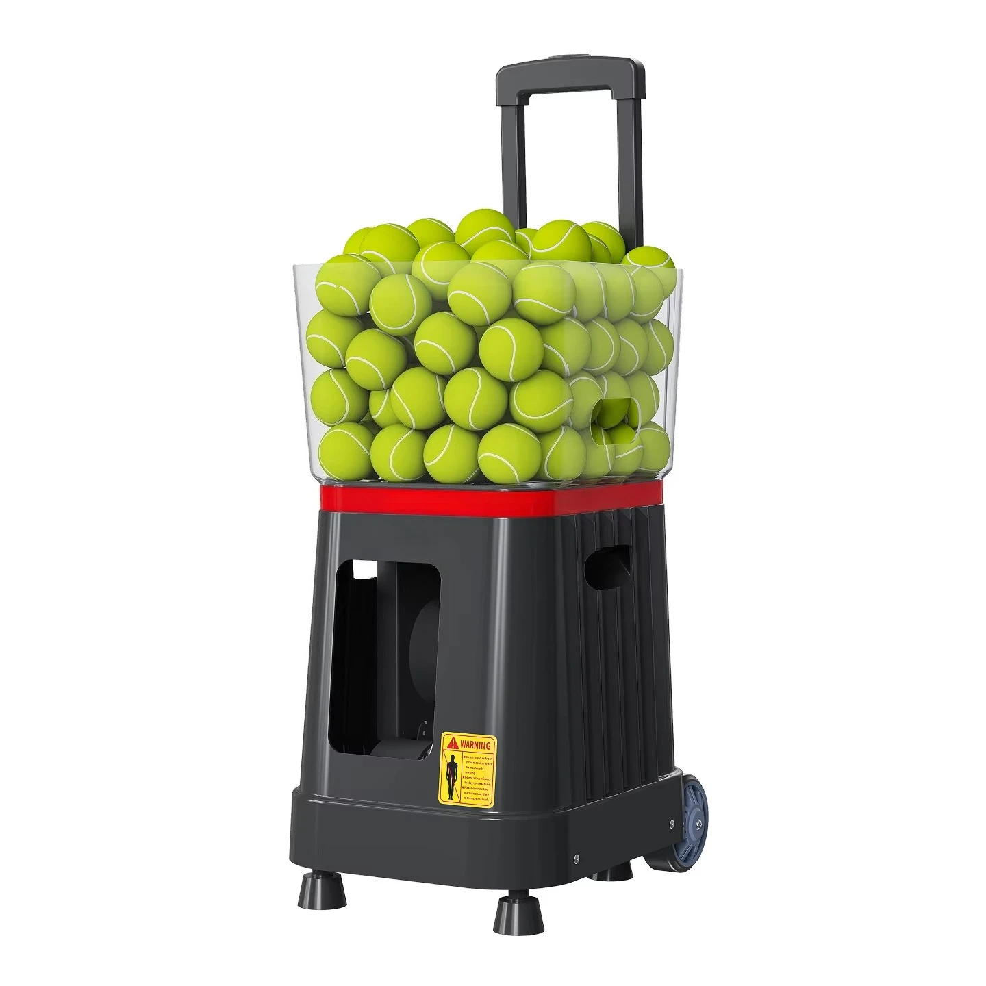Cheaper Price SIBOASI Universal Tennis Machine SS-T1 ABS+Plastic Black Hardware Accessories for Children