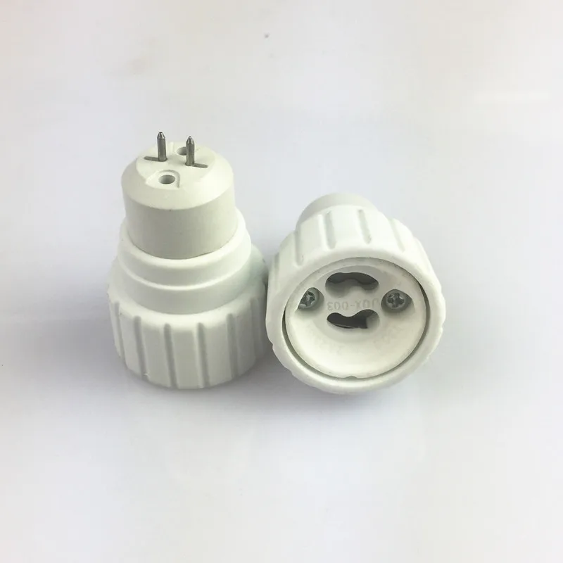 MR16 To GU10 Light Socket Adapter Lamp Base Holder Converter Lighting Accessory Ceramic PBT Fireproof Material 3/5pcs/pack