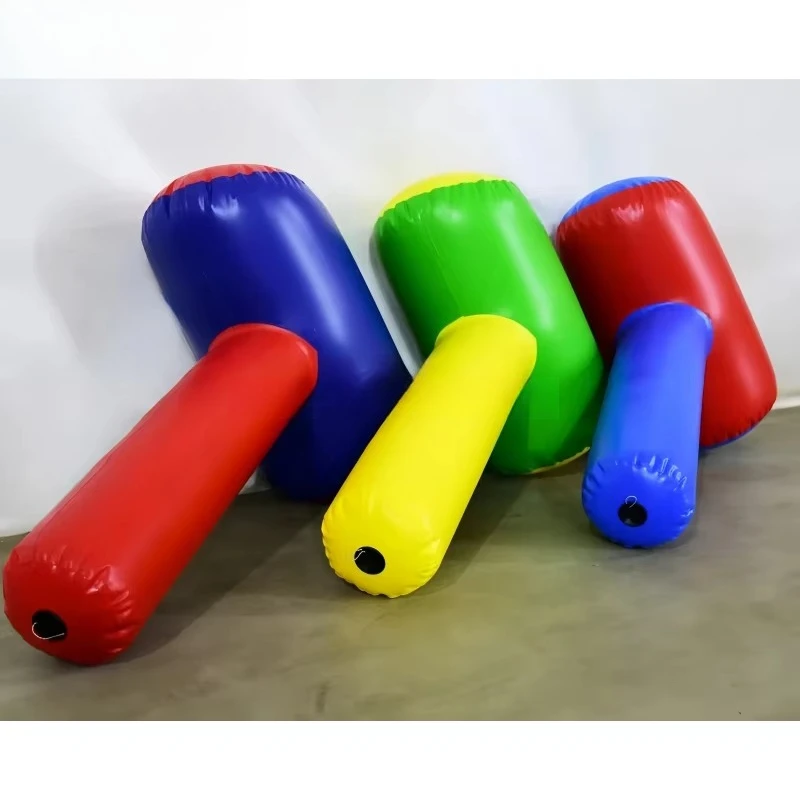 Team Building Sports Games Inflatable Hammer Balloon Games Team Sports Inflatable Equipment