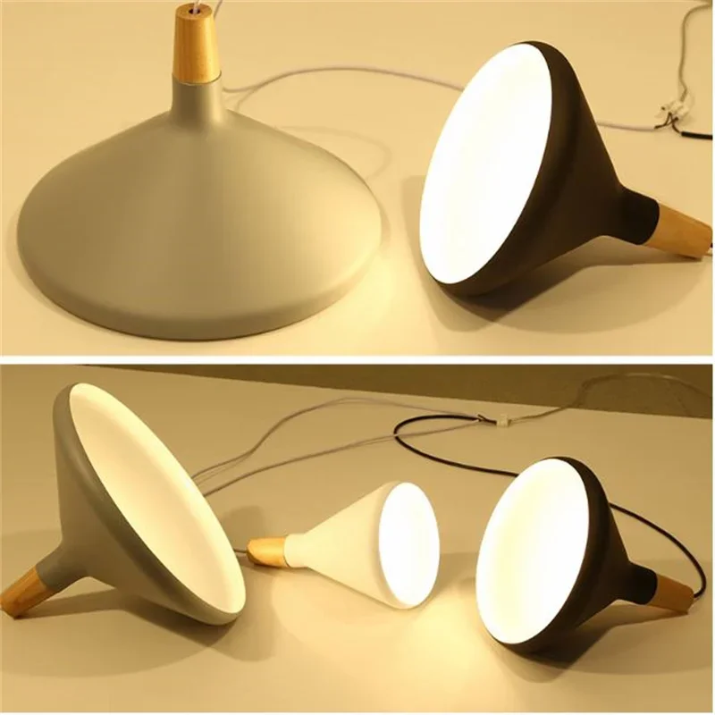 

industrial E27 Led chandelier modern Nordic chandelier chandelier loft wooden lamp bedroom dining room kitchen lamp