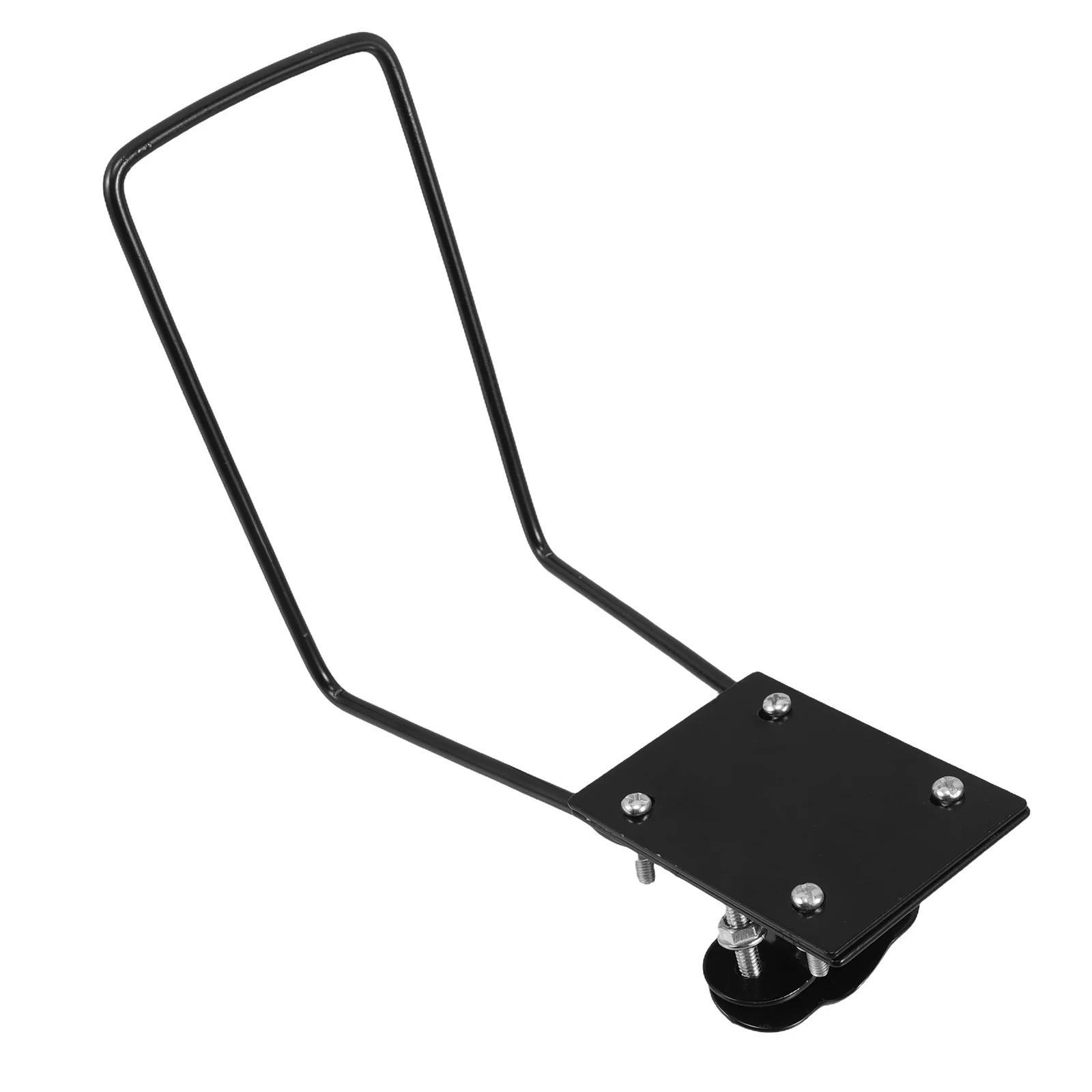 ملحقات حامل سلة الدراجة المعدنية للرف الأمامي للدراجة، سهلة التركيب، دعم ثابت، تطبيق واسع للتنقل والسفر #1