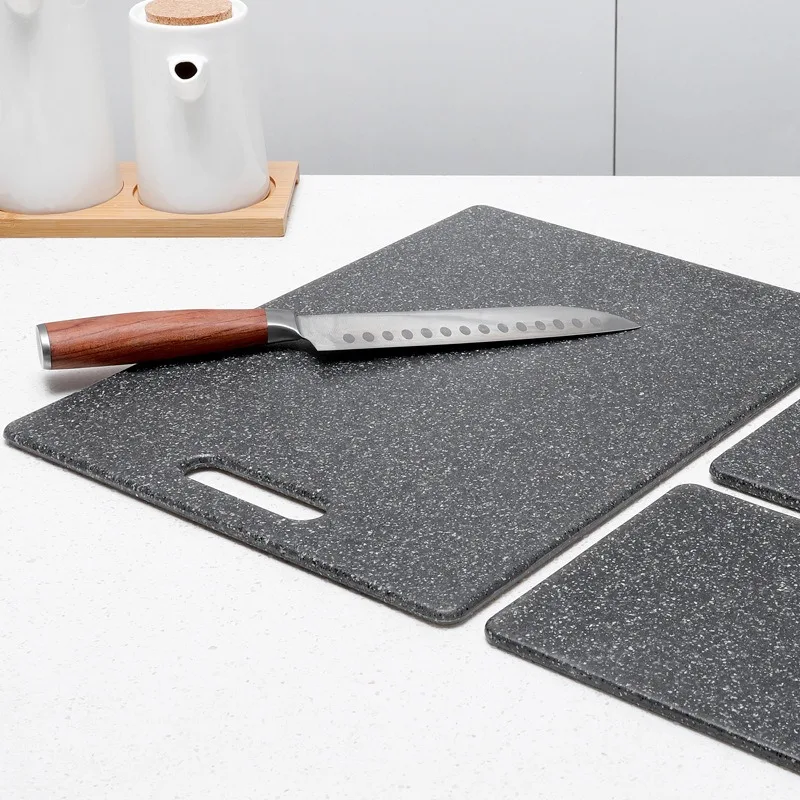 Square Cutting Board Imitation Marble Environmental Protection Cutting Board Kitchen Fruit And Vegetable Cutting Utensil