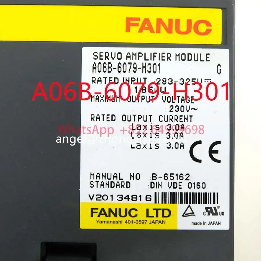 

A06B-6079-H301 Amplifier For CNC System Machine
