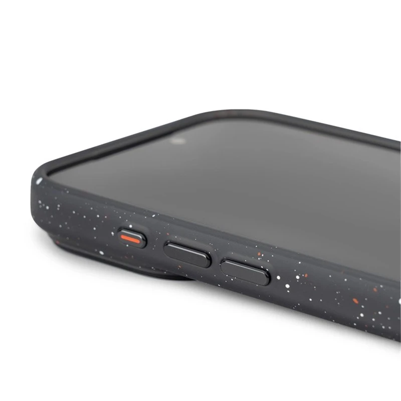 Casing Anti-Shock Magsafe dengan Tombol Kamera Sentuh Aktif untuk iPhone 17Pro Max 17Pro Air, Pola Titik Tinta Seni, Mendukung Pengisian Daya Nirkabel