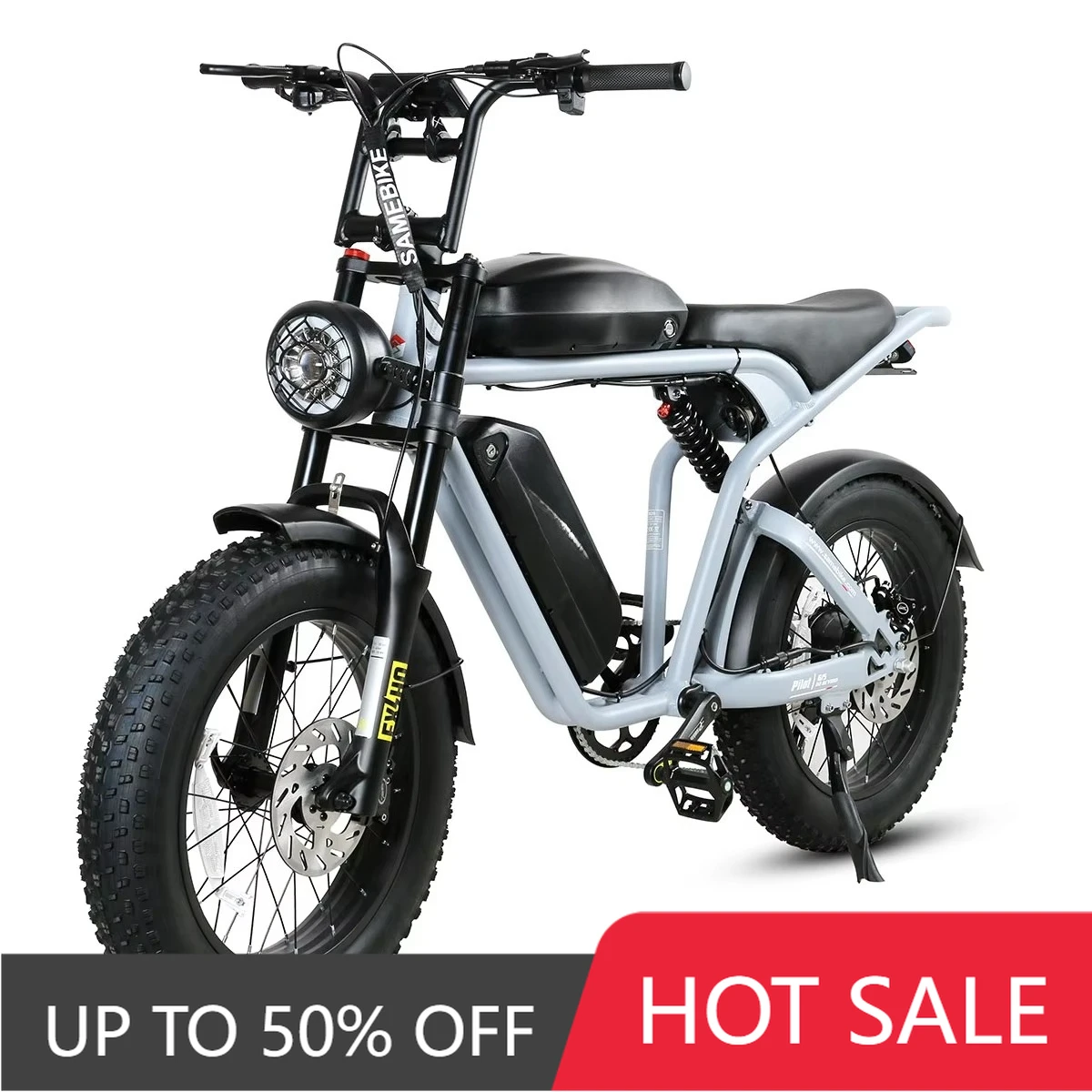 

JYF European Union United States Warehouse Ready Inventory 20 Inch High Carbon Steel Motorcycle Frame Electric Bike 48V 32AH Ele