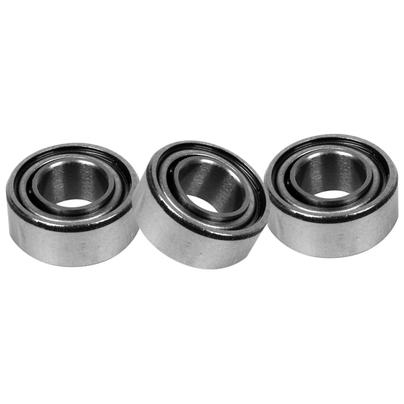 10Pcs Miniature Sealed Metal Shielded Metric Radial Ball Bearing Model: MR105 ZZ 5X10X4MM & 10Pcs 6701 ZZ 12X18X4MM