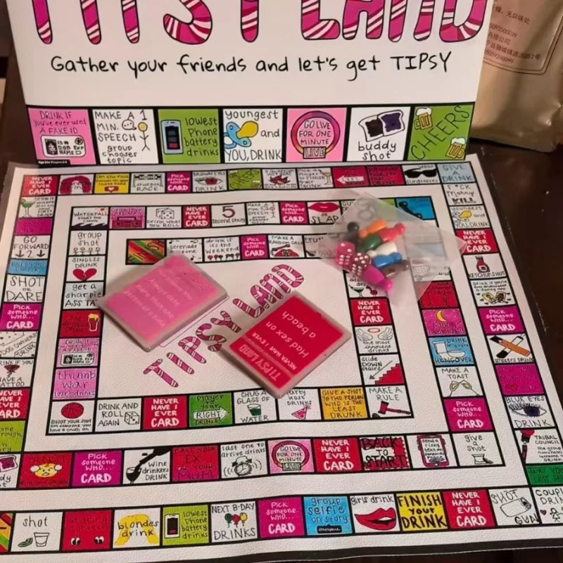 Party Gift of Land Party Board Games Fun Drinking Games for Friends
