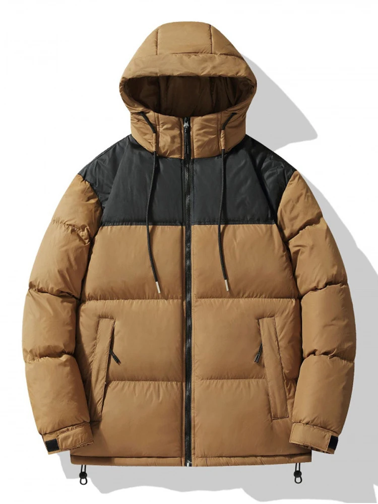 

Mens Jackets Overcoat Winter Men's Fashion Windbreaker Parka Coat Autumn Male Streetwear Windproof Casual Warm Hombre Outdoors