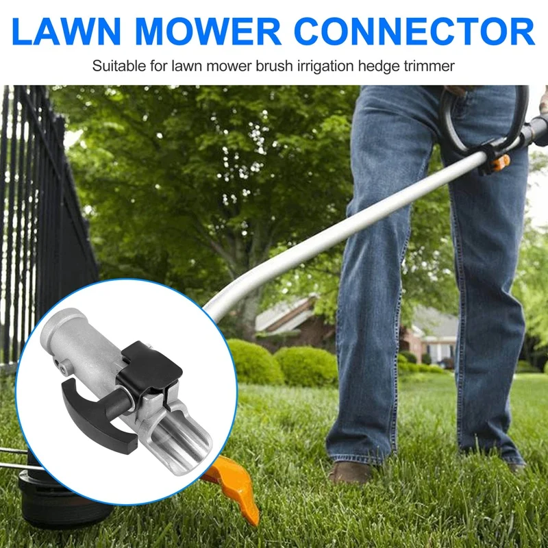 ABXF-abrazadera de unión del conector del eje, cepillo para cortacésped, accesorios para desbrozadora