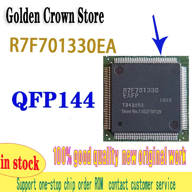 5~10PCS/LOT R7F701330 R7F701330EA QFP144 R7F701330EAFP new original in stock