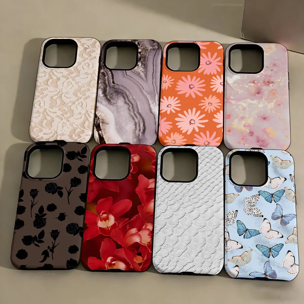 

Phone Case for Samsung Galaxy S20 S23 S24 S25 S26 FE Plus Ultra Edge 4G 5G Luxury Golden Taupe Double-layer Back Cover