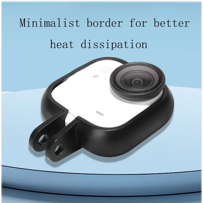 Para insta360 go ultra polegar câmera gaiola de coelho portátil quadro da câmera caso protetor escudo para insta360 go ultra acessórios