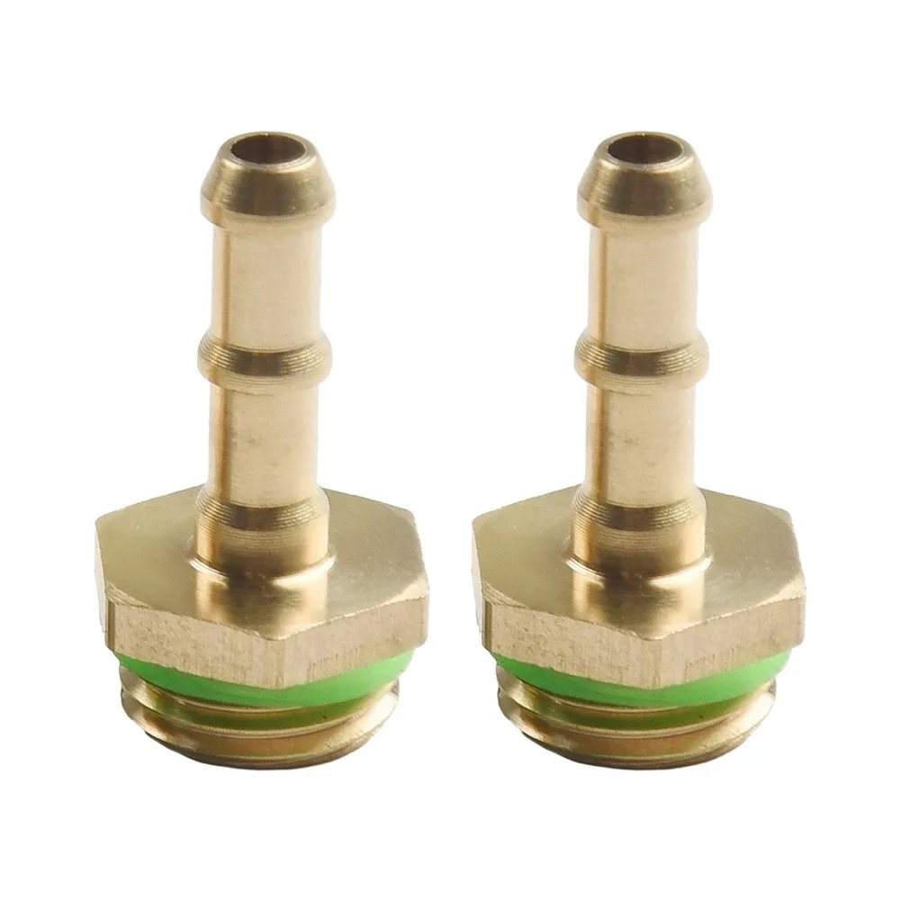 Adjustable Pattern Stainless Steel Wand with Locking Lever and Dual Brass Barbs for 3/8in and 1/4in Hose Installation