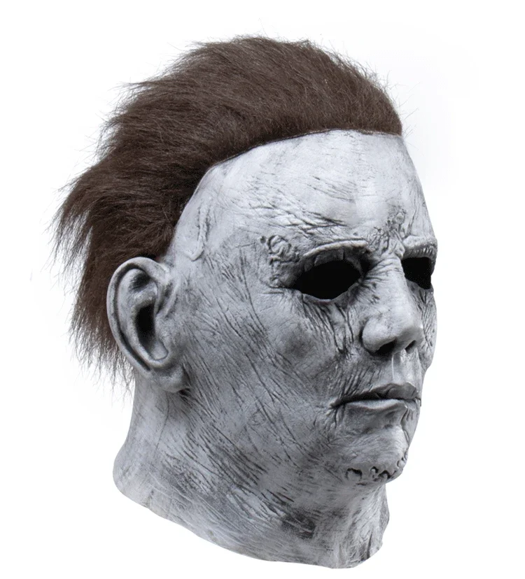 Halloween Maske Michael Myers Killer Maske Horror Cosplay Latex Horror Gruselige Masken Karneval Maskerade Party Kostüm Prop – Detail 5