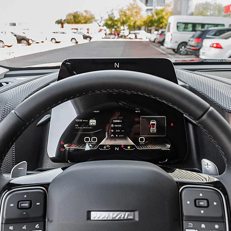 

Наклейка на центральную консоль автомобиля Vtear, ТПУ, тонкая крышка, внутренняя защита от царапин, аксессуары, украшение для Haval Dargo 2023,