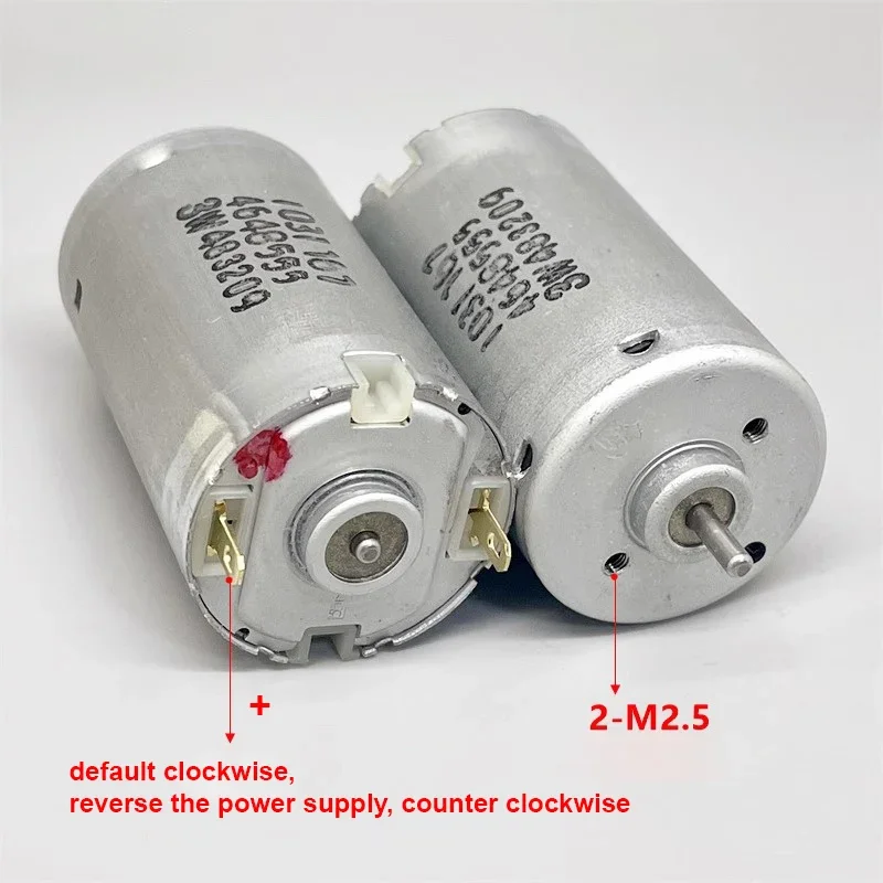 1PC Johnson 1031167 RS-390 Motor DC 12V 15V 3920RPM D-Shaft For Sweeping Machine Sweeper Robot Vacuum Cleaner