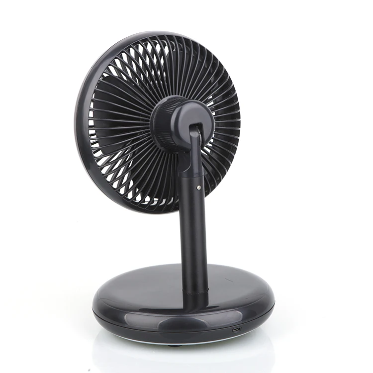 Mini ventilador elétrico com mudo, prático ajustável, USB, móvel, portátil, recarregável, prático, novo design, tão baixo quanto, 30dB