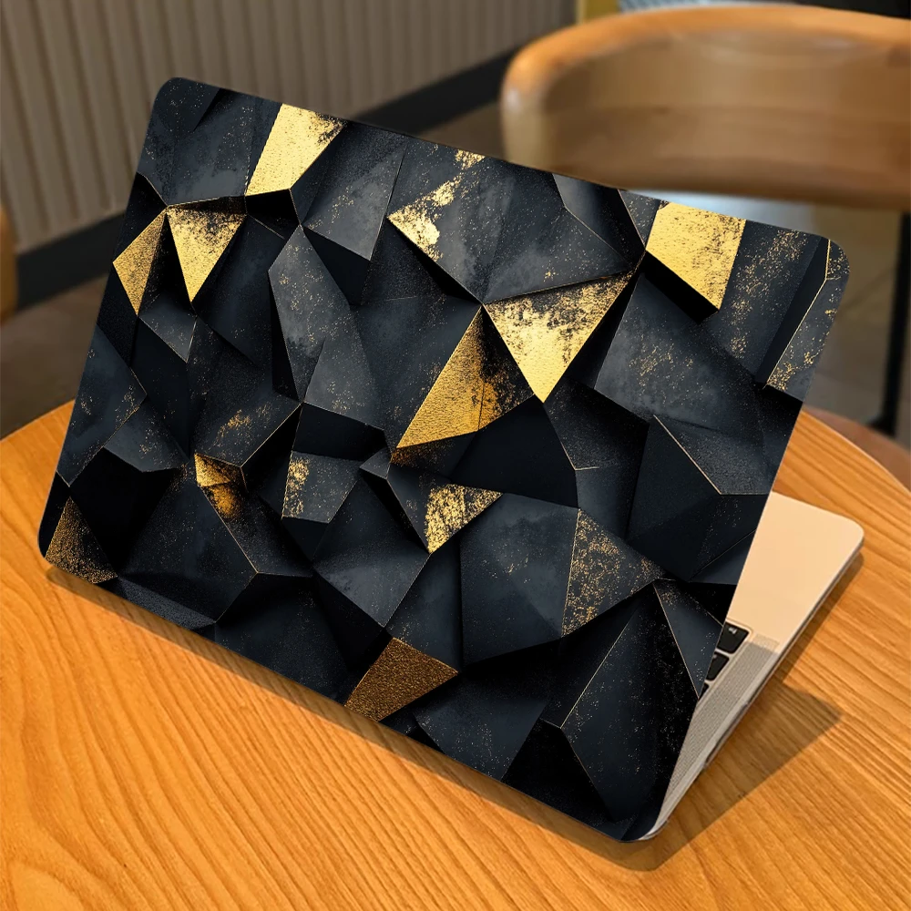 Golden angle geometry 3D printing Shell for MacBook Pro 14 M5 2026 Case for MacBook Neo Air Pro M1 M2 M3 13 13.6 14 15.3 16 Case