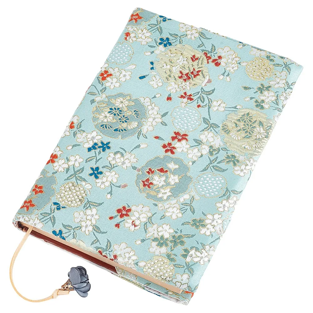 

Cloth Book Covers Notebook Wraps Rectangle Light Green 215x160x12mm