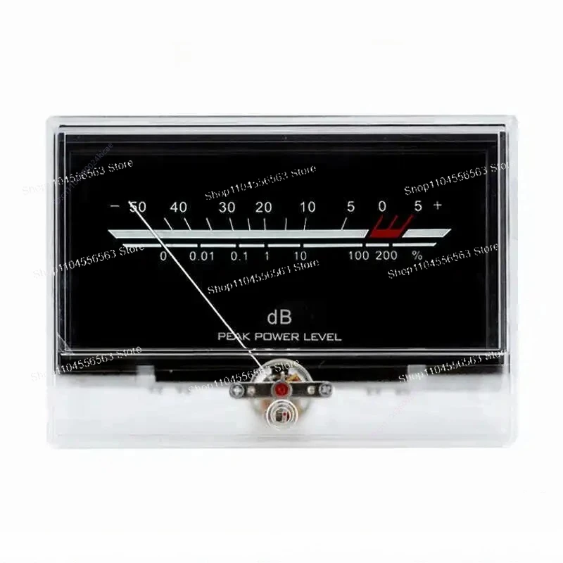 High Precision VU Meter Amplifier with Backlit Display, P-134 Audio Level Meter Head for Amplifier and Audio Equipment
