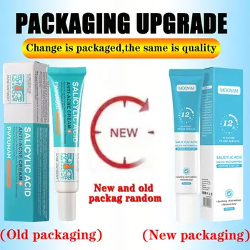 Krém s kyselinou salicylovou na odstraňování akné, oprava akné, zarudnutí, pupínky, hloubkové čištění pórů, kontrola mastnoty, hydratační péče o pleť 10 nejlepší prodej perlový krém Arche - №8