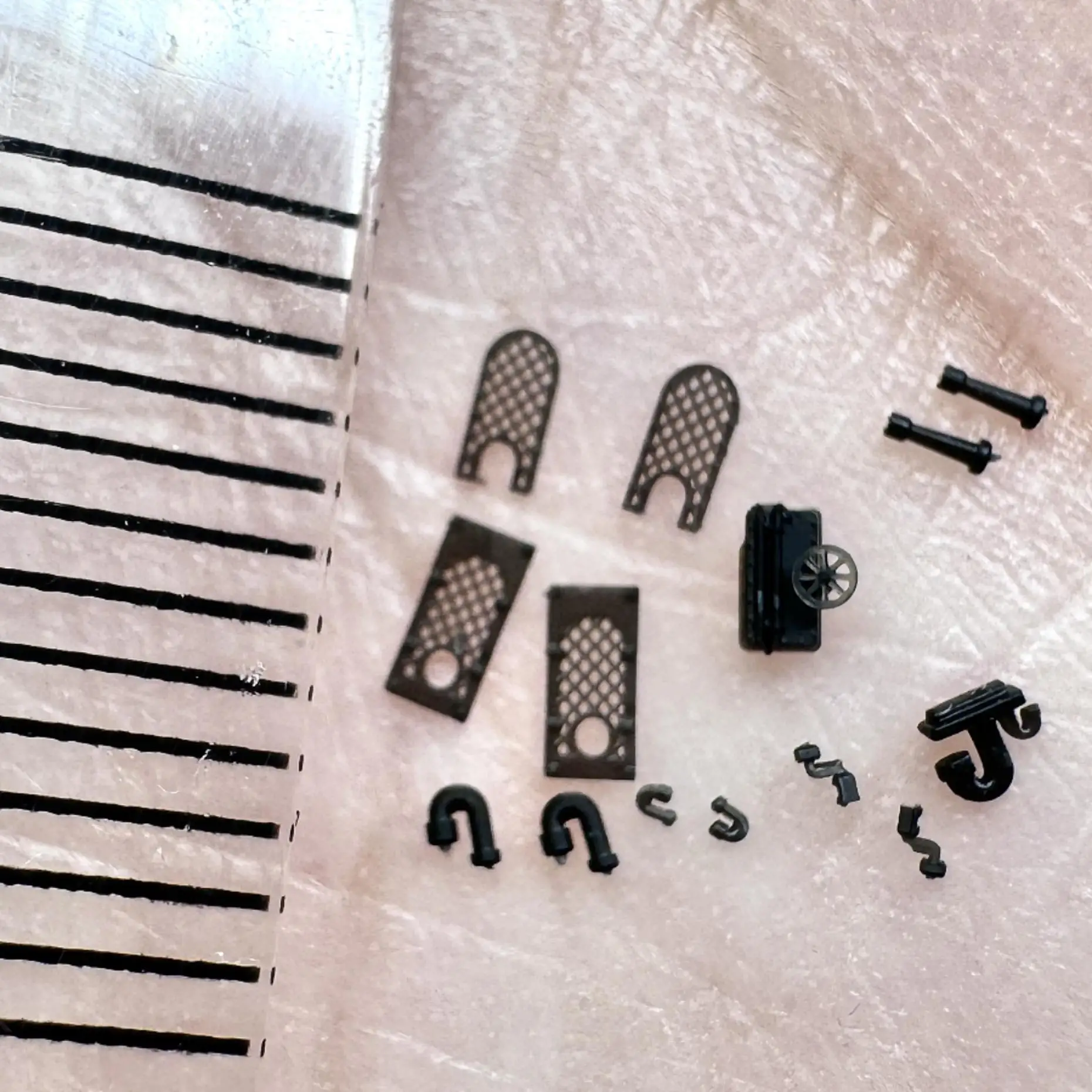 MUYI MODEL STUDIO 1/700 G700045 KRIEGSMARINE DECK ACCESSORIES C Zestaw do druku 3D