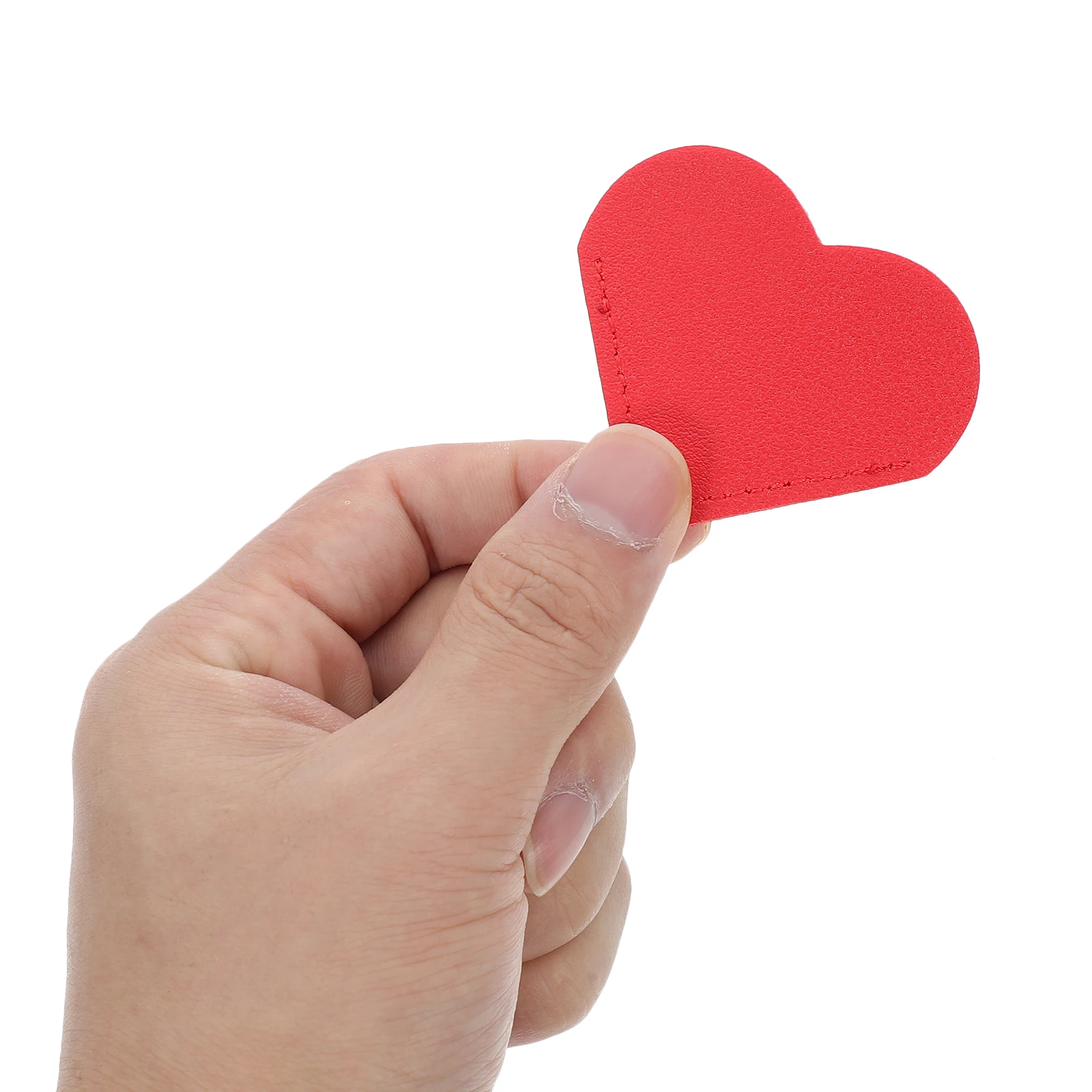 

10 Pcs Portable Bookmark Protective Cover Student Heart Corner Bookmarks