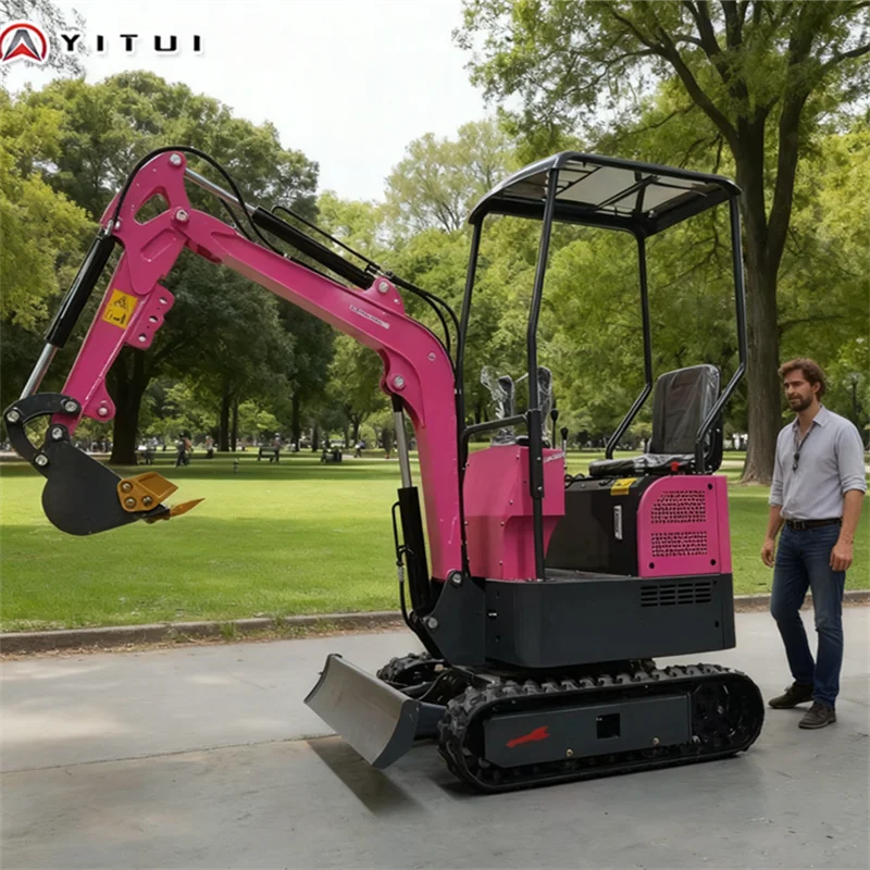 2 Tons Of Multimodel Small Excavator Cab Arm Side Swing Kubota Engine Multipurpose Small Excavator Customized
