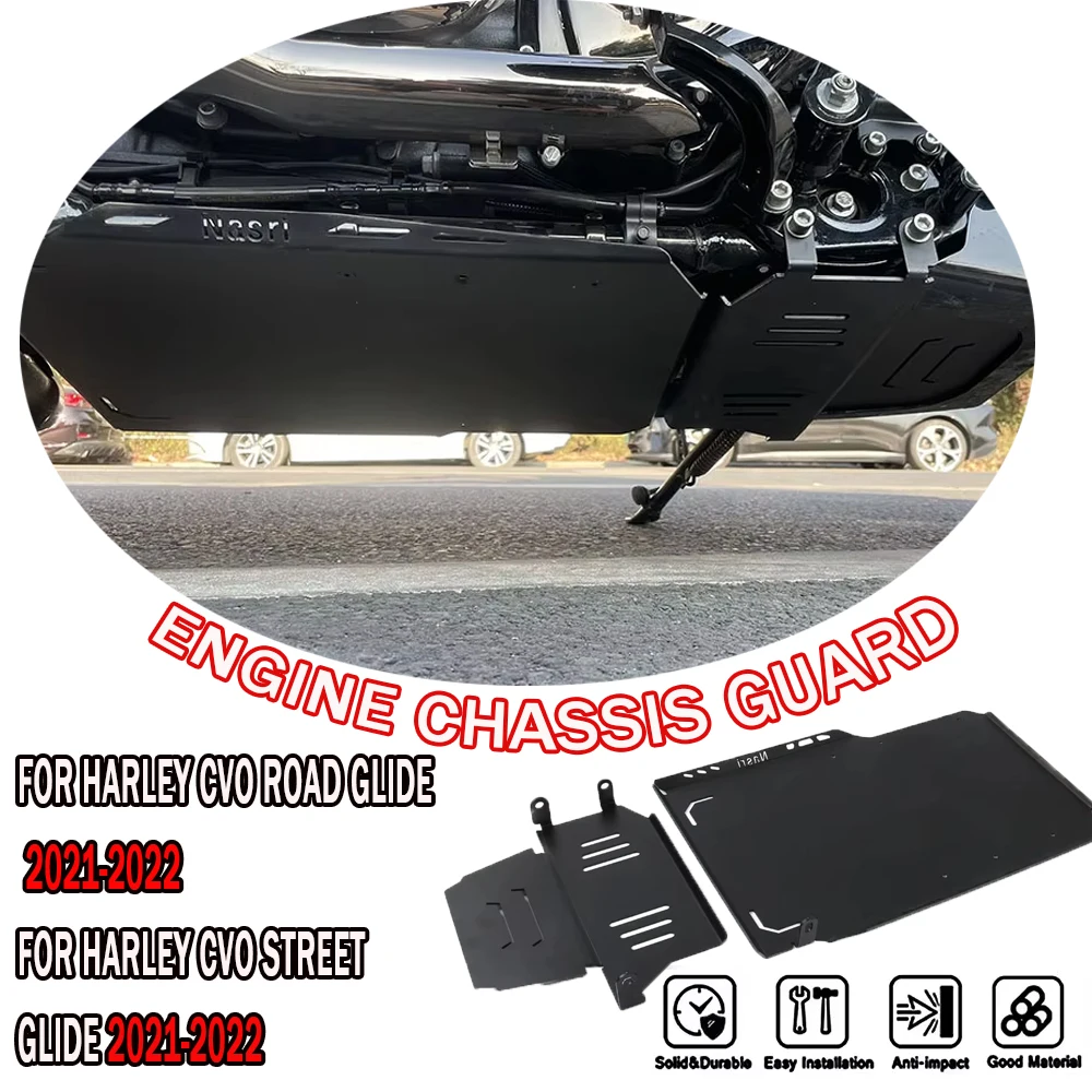 

Подходит для Harley Road Glider 2018-2023, новый CVO Road Glider 2021-2022, аксессуары, защита для скейтборда с низким двигателем