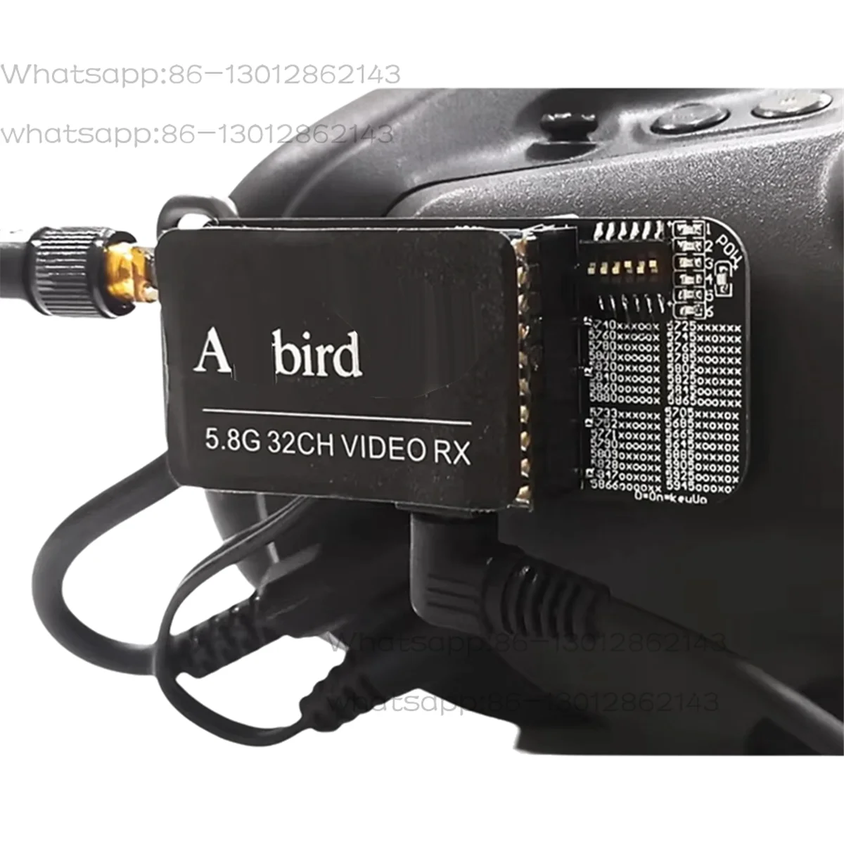 A51I For Arkbird 5.8G 32CH Video RX Analog Receiver for V1 V2 Fat FPV Goggles Video Receiver
