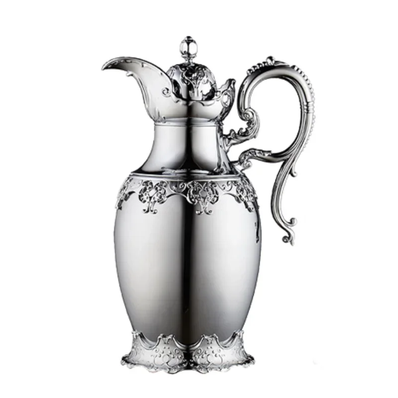 

Thermos light luxury thermal insulation pot coffee pot long-term thermal insulation large-capacity glass