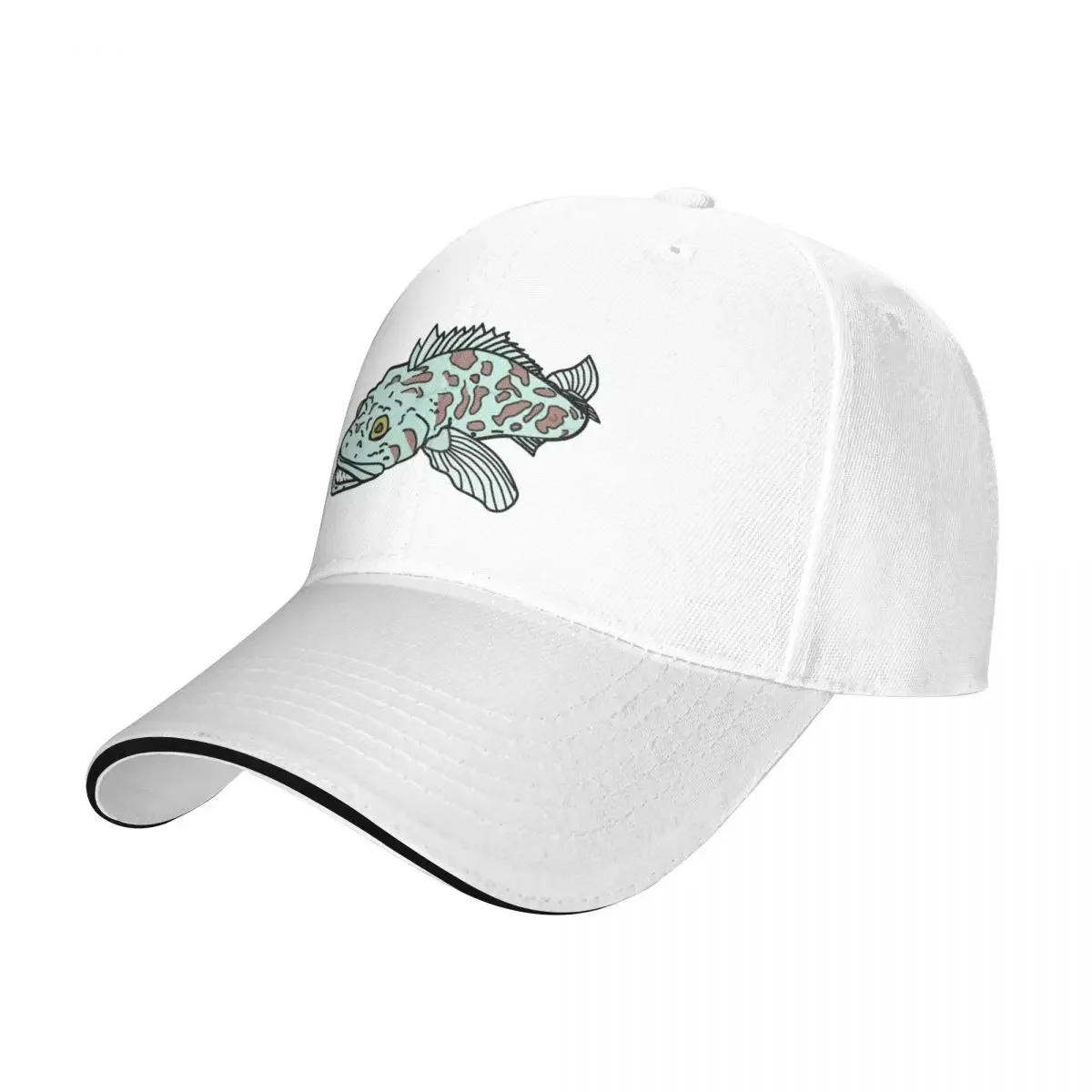 Lingcod left Cap Baseball Cap winter hats thermal visor hats for women Men's