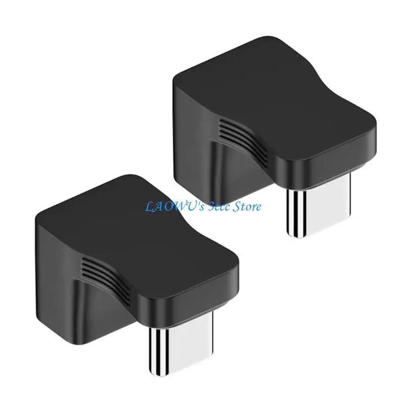

Y8AD USB 3.1 Type to C Adapter 180 Degree U Converters PD100W for Laptop