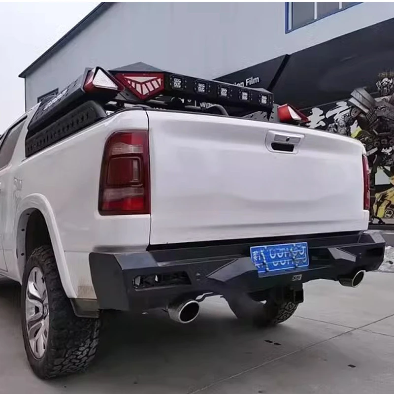 

Suitable for 2019-2025 Dodge Ram 1500 Bumper Mammoth Style Rear Anti-Collision Guard Modification
