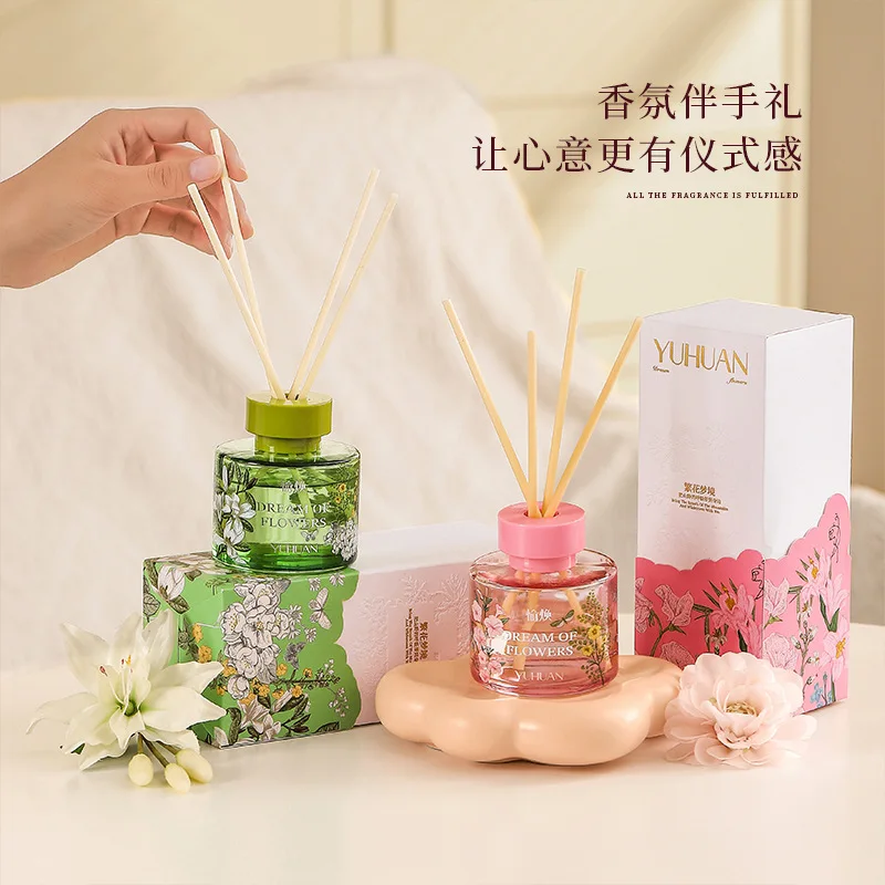 120ml Flameless Aromatherapy Essential Oil, High-end Long-lasting Fragrance, Fresh Wardrobe And Toilet Aromatherapy Ornaments