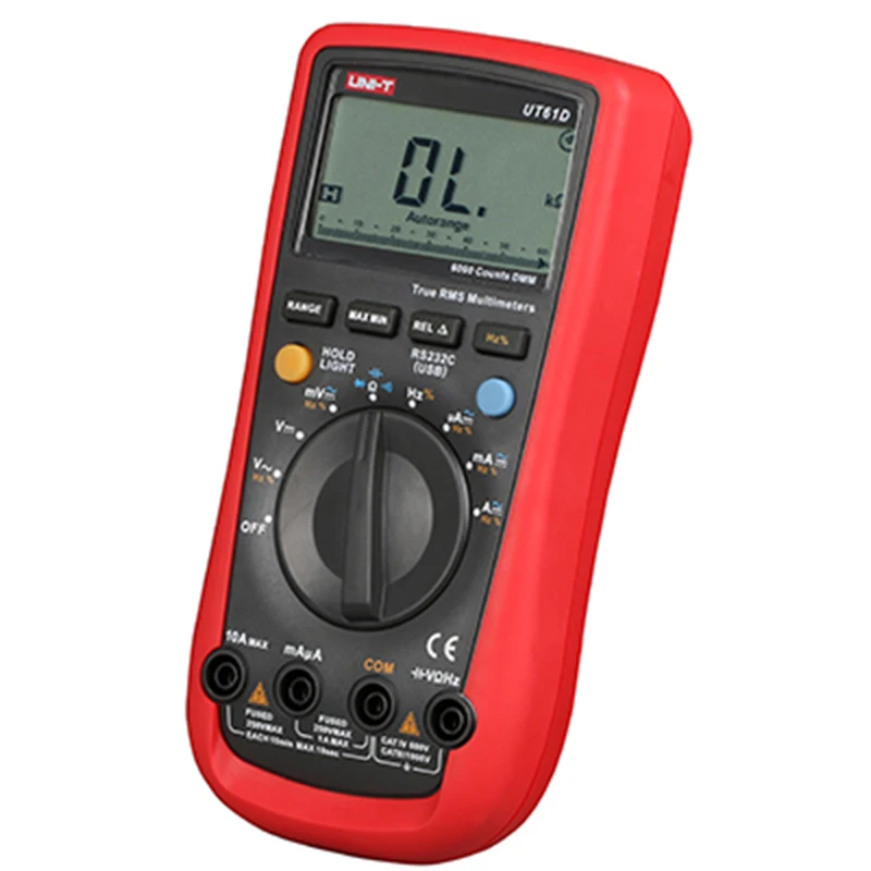 UT61D High quality and high precision automatic range uni-t analog  industrial automatic digital multimeter