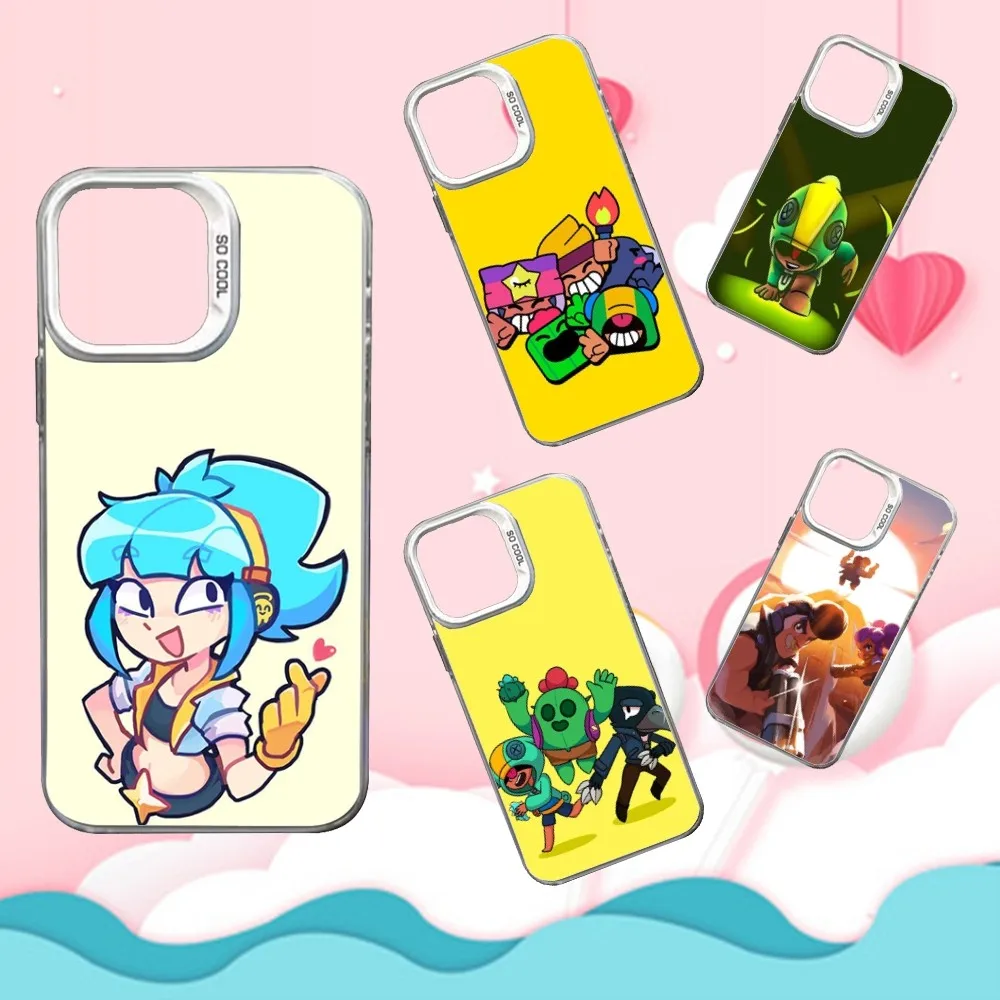 

Games S-Stars Leons Phone Case For iPhone 16,15,14,13,12,11,Mini,Pro,SE,MAX White Matte Shockproof Cover