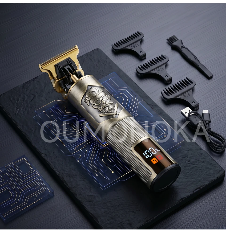 New In Hair Cutting Machine Clipper for Men Barber Shop Trimmer for Men Mower Men's Electric Shaver Haircut Beard Trimmer