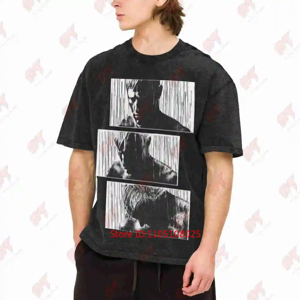 Tears In Rain Vintage Washed Tee Pure Cotton T-Shirt