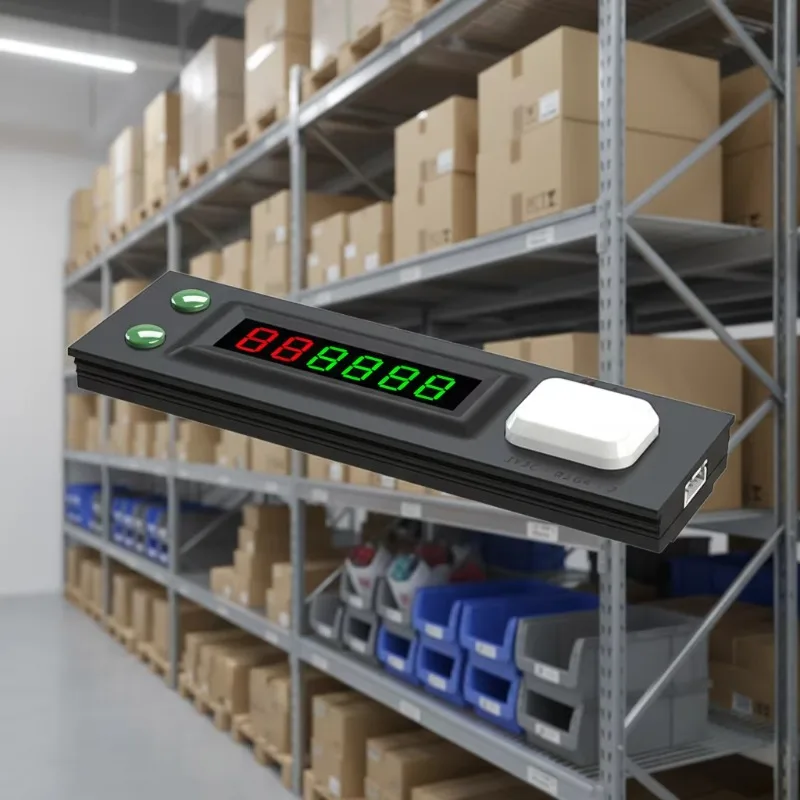 

Smart Pick-to-Light Tags Electronic Shelf Labels for Warehouse Picking Automation