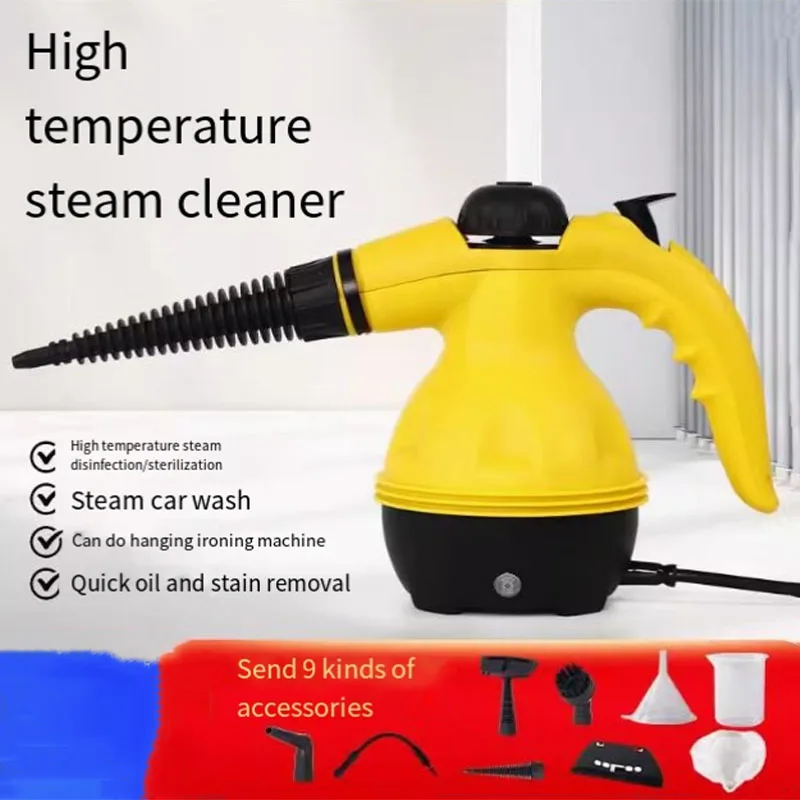 2025 Commercial Household Cleaning Machine Handheld High Temperature Steam Cleaning Machine Multifunctional Cleaner Oil Cleaning
