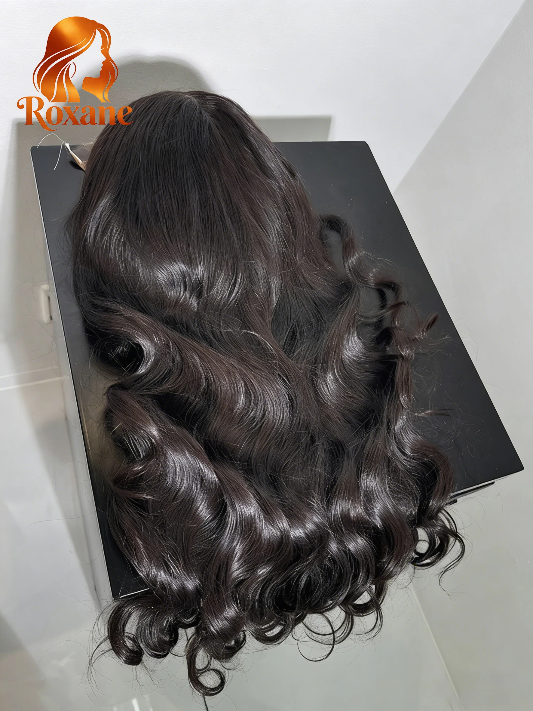 

Парики из натуральных волос Roxane Body Wave 13x4 с прозрачной кружевной основой, 13x6 HD кружевной фронтальный парик, для чернокожих женщин, плотность 220%, 30-40 дюймов